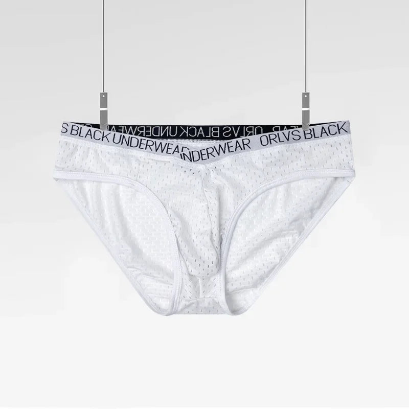 New sports fitness briefs, panties, mesh breathable triangle shorts OR6299