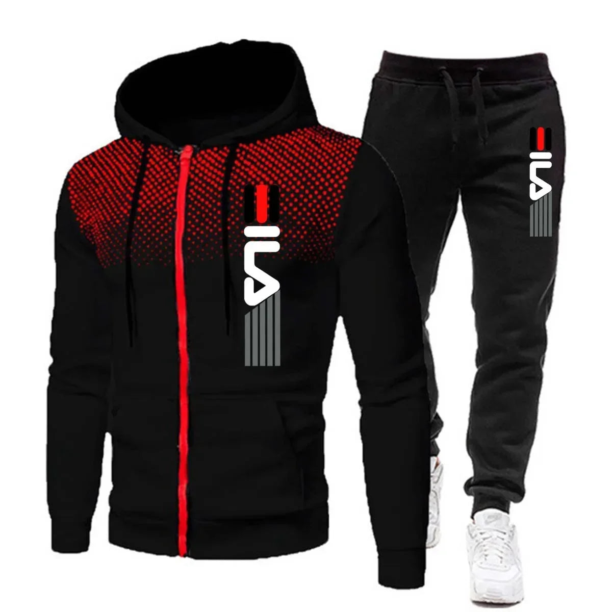 New explosive fashion trend sports suit men&