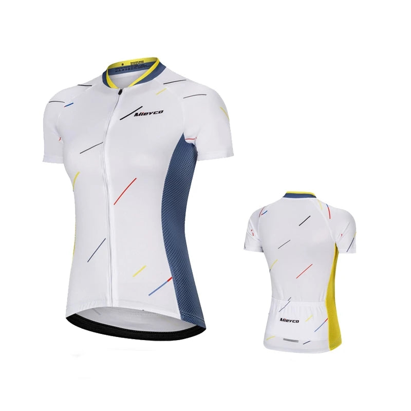 2023 Cycling Jersey Woman Outfits Summer Short Sleeve Clothing Quick Dry Breathable Women&
