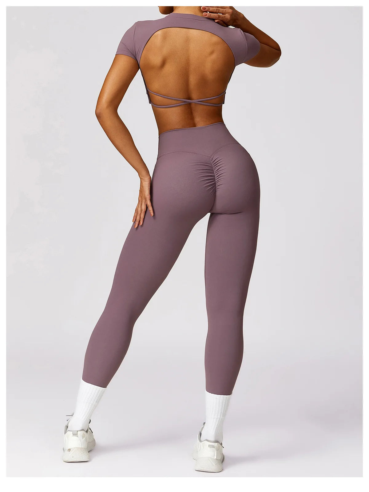 Women Leggings For Fitness High Waist Long Pants Gym Yoga Pants Women Hip Workout Push Up Scrunch Butt Tights Women Clothing