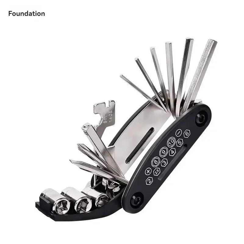 11 In 1 Portable Multifunctional Bike Repair Tool Kit For Outdoor Bicycle Cycling