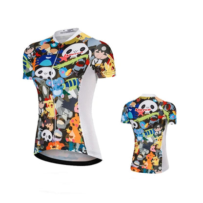 2023 Cycling Jersey Woman Outfits Summer Short Sleeve Clothing Quick Dry Breathable Women&