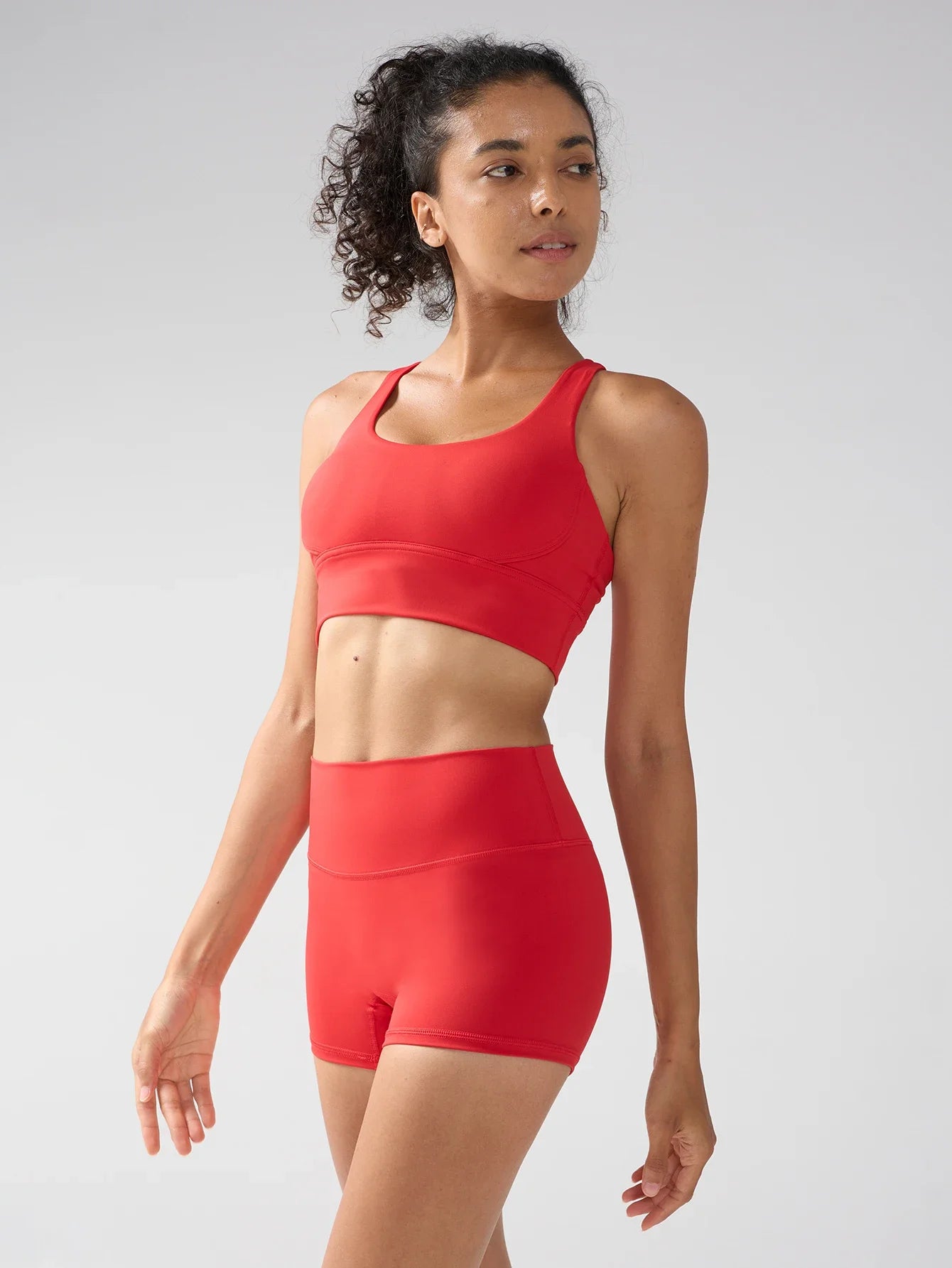 Workout Sportswear 2PCS Piece Female Women Active Wear Sports Tank Top Women Gym Workout Leggings Booty Bum Leggings