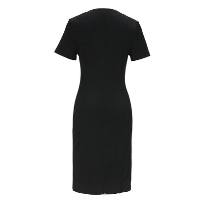 Plus Size Spring Trendy Light Maturity Sexy round Neck Breathable Front Opening Large Size Dress Skirt Chinese Brand Women&