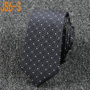 Fashion Ties for Men Accessories 6cm Fashion Business Wedding Classic Silk Tie Blue Black Red Men&