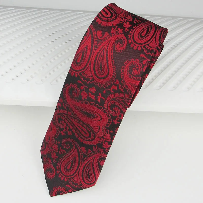 Red Tie ForMen Elegant Silk Necktie Legami White Stripe Solid Women Cravate Corbata Wedding Luxury Suit Man tuxed Gift Gravatas