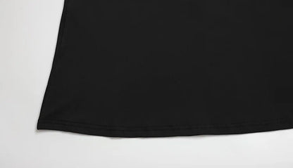 CNYISHE Short Sleeve O Neck Women Dresses Split Metal Buckle Solid Sheath Sexy Club Fashion Evening Party Outfits Female Bodycon