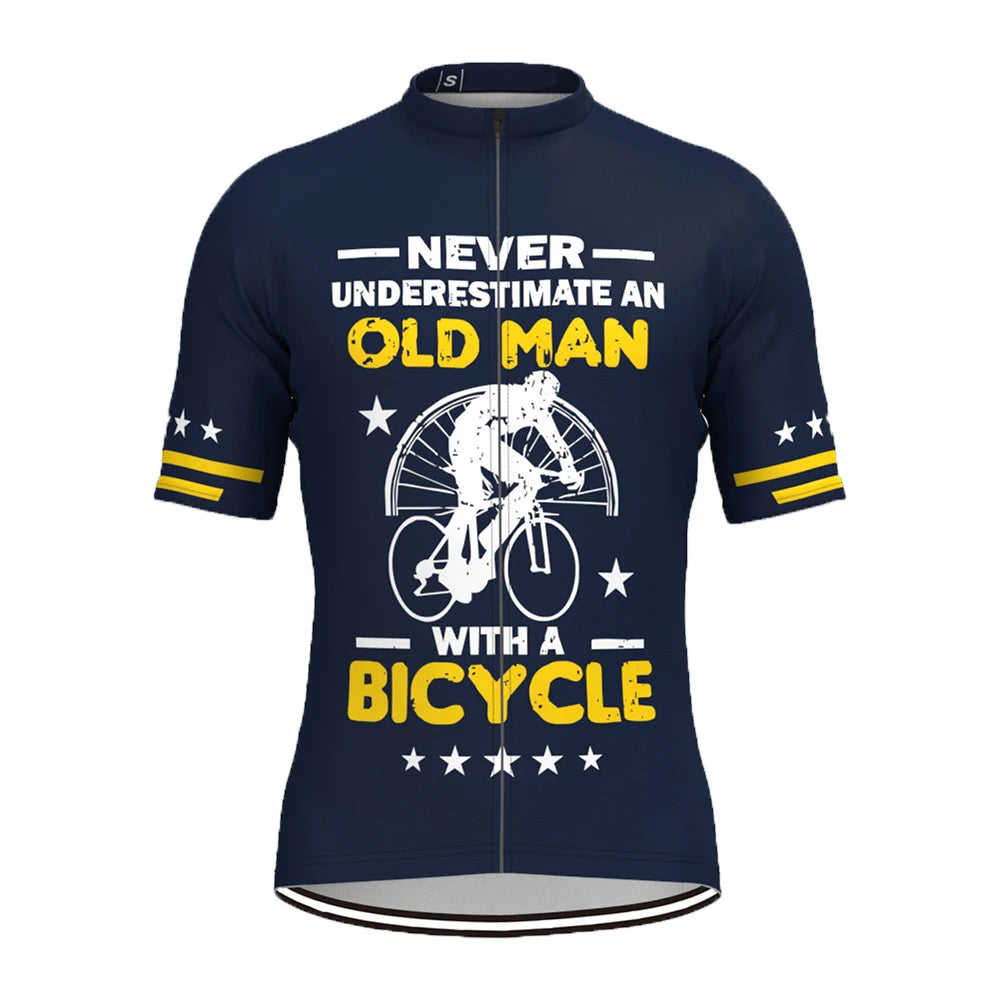 Cycling clothes mountain bikes summer short sleeved quick drying cycling sports shirt