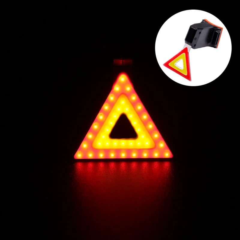 Bicycle Tail Light Cycling Lamp Multi Lighting Modes USB Rechargeable Led Flash Tail Rear Lights MTB Seatpost Bike Accessories