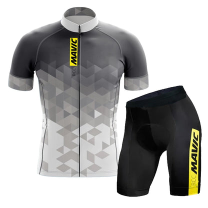 RCC MAVIC Pro Team Cycling Jersey Set Cycling Clothing Summer Road Bike Shirts Suit Bicycle Bib Shorts MTB Ropa Ciclismo Maillot
