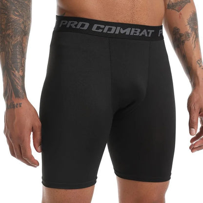 Men Boxers Sports Underwear Underpants Gym Shorts M L XL Black Quick-Drying Sweatpants Moisture Absorption Breathable Fitness