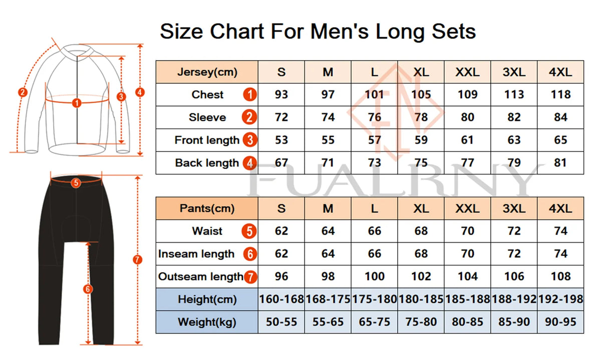 2027 Winter Thermal Fleece Cycling Clothes Long Sleeve Uniform Costume Sport Bike MTB Fleece Jersey Sports Set Bicycle Clothing