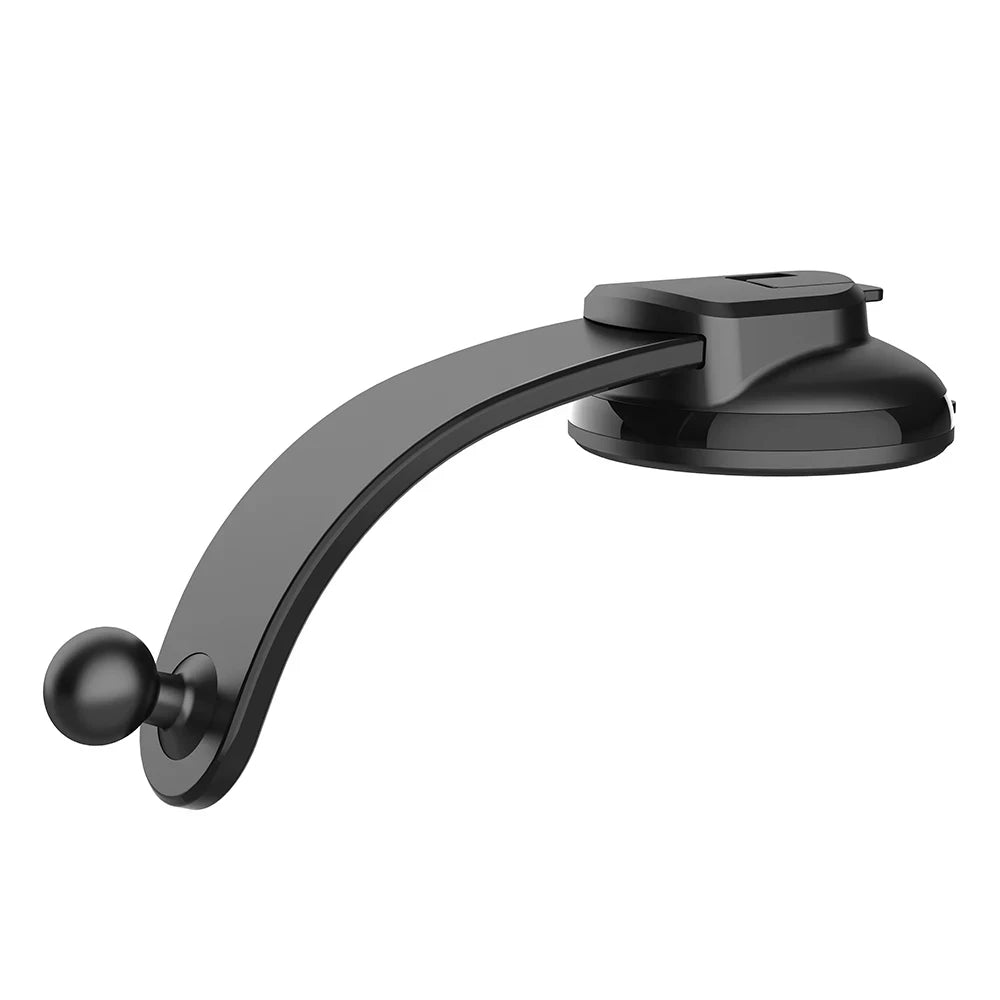 Accessories: Suction Cup Car Phone Bracket - 17mm Universal Ball, Telescopic Arm &amp; Foldable