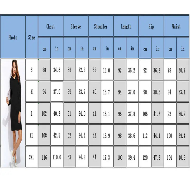 Faionable Hoodie Long Sve Dr Women&