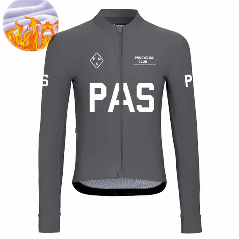 2024 Cycling Jersey Long Sleeve Thermal Fleece Men Winter Warm MTB Road Bike Clothing Windbreaker Jersey Maílllot Ciclismo Hombr