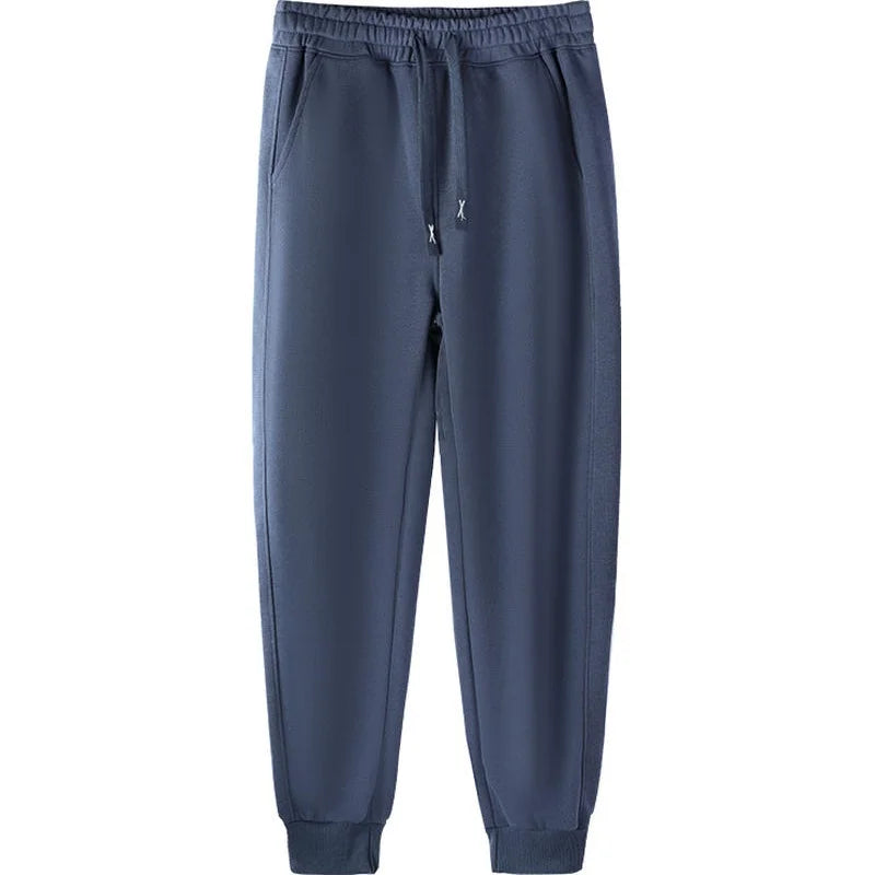 Mens Casual Pants Spring Autumn Sweatpants Men Running Jogger Sports Gym Trousers Fashion Solid Workout Basic Long Pants M-5XL