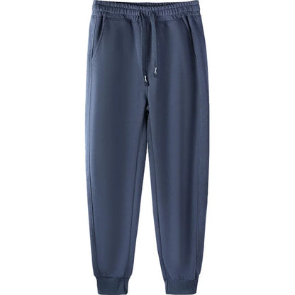 Mens Casual Pants Spring Autumn Sweatpants Men Running Jogger Sports Gym Trousers Fashion Solid Workout Basic Long Pants M-5XL