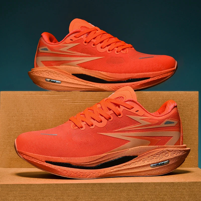 New Running Shoes Men Casual Carbon Board Marathon Sports Breathable Lightweight Women&