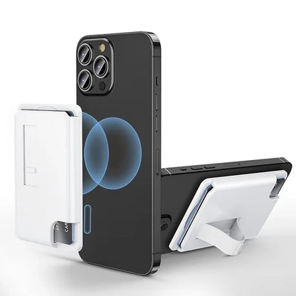 Grippopso Magnetic Wallet Universal Phone Card Holder Wallet Case for iPhone 16 15 14 Pro Max 14 13 with Grip Card Holder