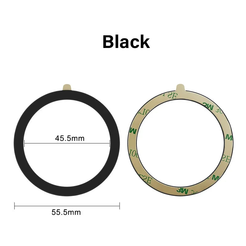 Universal Magnetic Mobile Phone Ring for Magsafe Accessories Metal Sticker Wireless Charger Iron Plate Sheet for iPhone 12 13 14