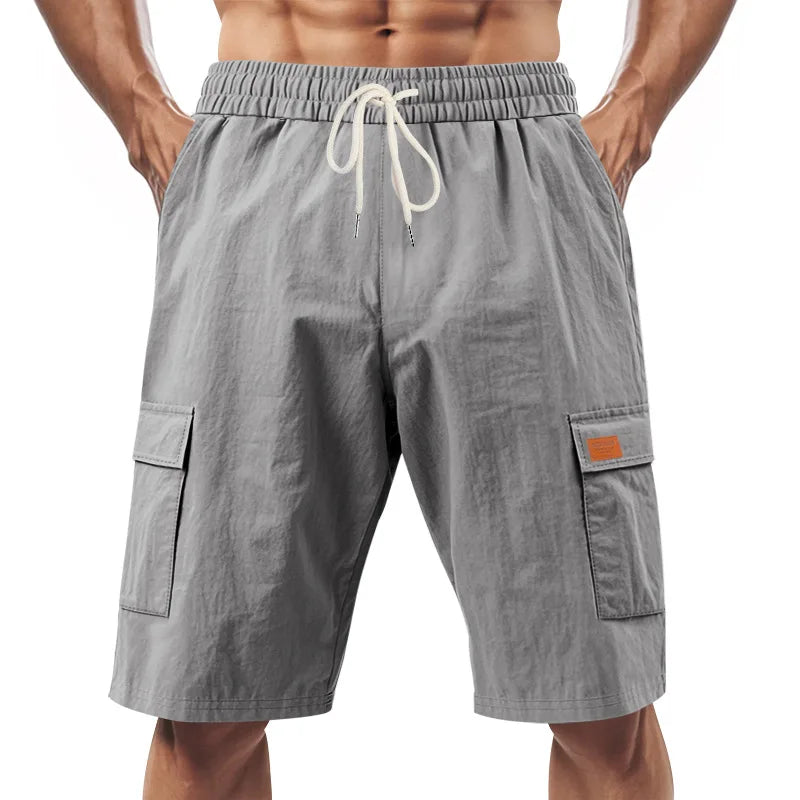 2026 Cross-border linen shorts men&