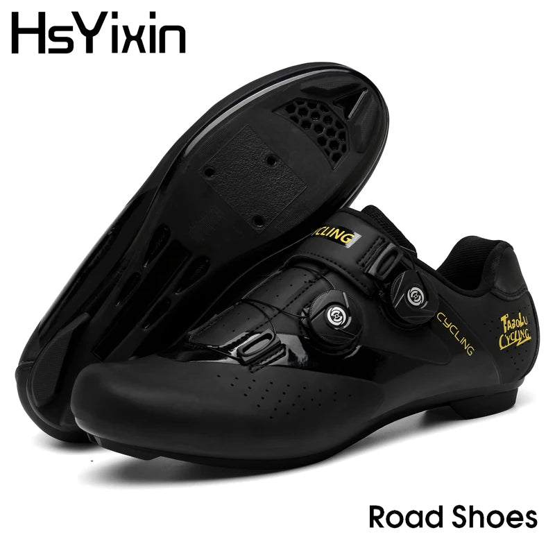 Professional Cycling Shoes Road Bike Men Racing Race Self-locking Speed Bike Sneakers Women Spd Non-slip Flat MTB Cycling Shoes