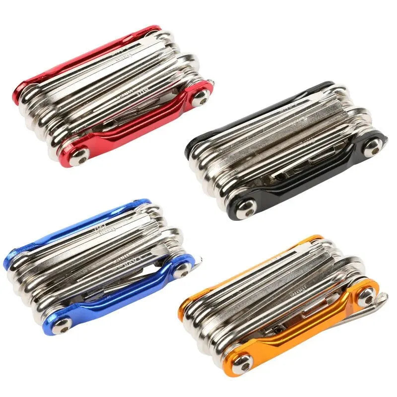 Cycling 11 in 1 Portable Multifunctional Bike Repair Tool Kit for Outdoor Bicycle Cycling