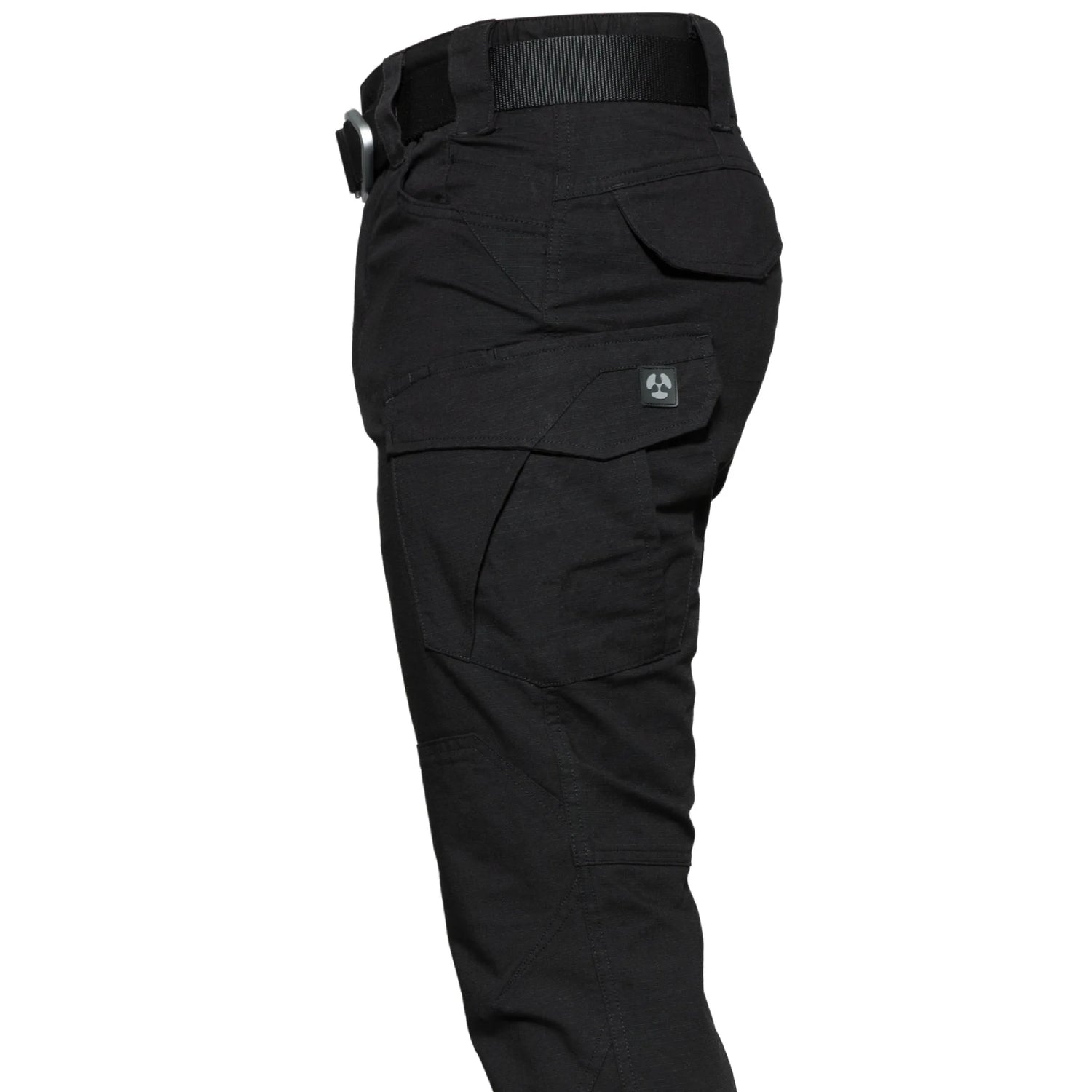 Mens Elasticity Tactical Cargo Pants Outdoor Urban Commute Comfortable Waterproof Multi-pocket Climbing Hiking Casual Pants Male