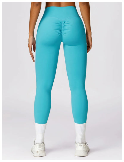 Women Leggings For Fitness High Waist Long Pants Gym Yoga Pants Women Hip Workout Push Up Scrunch Butt Tights Women Clothing