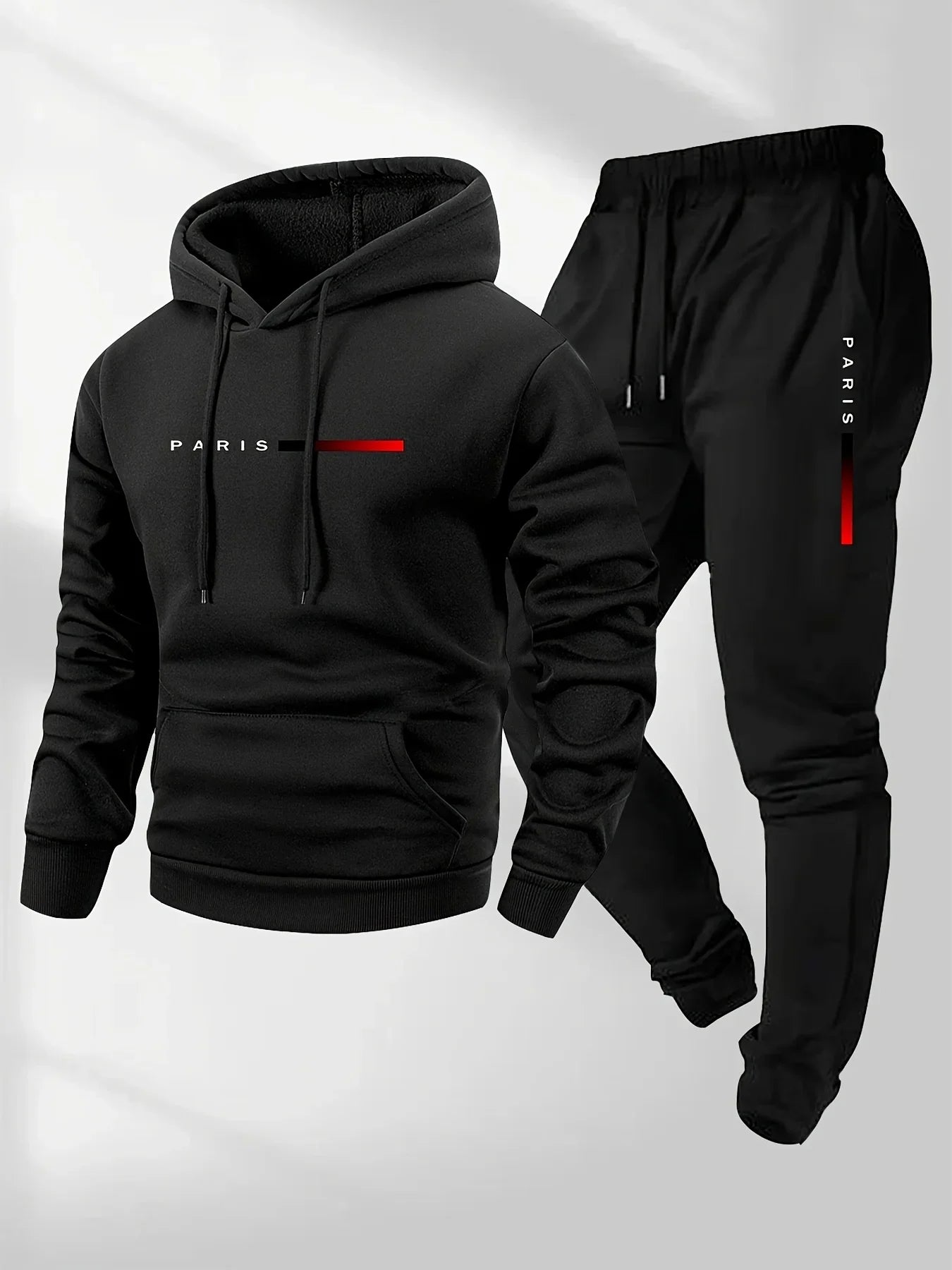 Printed sportswear set (men&