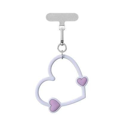 DIY Mobile Phone Accessories Hook Sticker Phone Charm Lanyard Pendant for iPhone for Galaxy Case Decoration