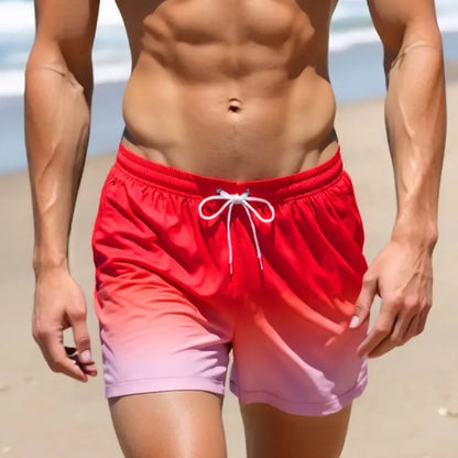 Swim Trunks Swim Shorts for Men Quick Dry Board Shorts Bathing Suit Breathable Drawstring With Pockets for Surfing Beach Summer