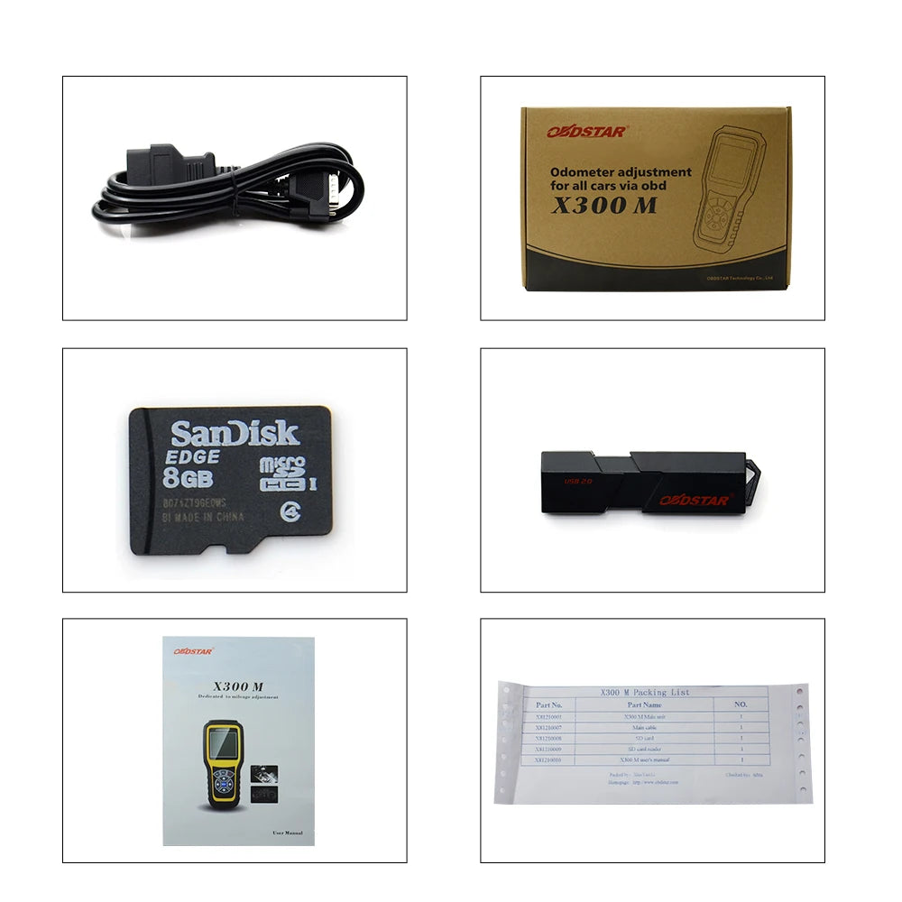 2026 Original OBDSTAR X300M OBD2 Car Cluster Calibrate OBDII Diagnostic Tool