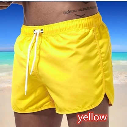 Swimsuits Man 2025 Summer Beach Shorts Mesh Lined Swimwear Board Shorts Male Men&