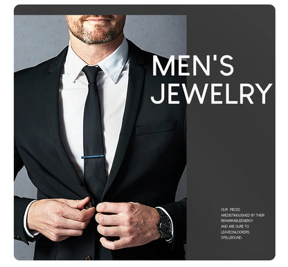 Minimalist Tie Clip For Men Tie Clip To Man Shirt Business Party Gift Box Jewelry Men&