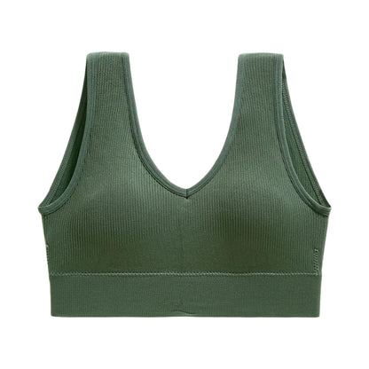Women Sports Bra Top Push Up Fitness Yoga Bra Underwear Sport Tops for Women Breathable Running Vest Gym Wear