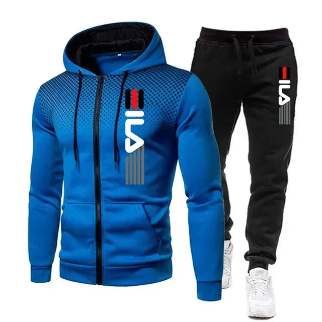 New explosive fashion trend sports suit men&