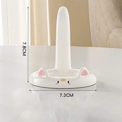 Cute And Sweet Cartoon Cat Mobile Phone Holder, Creative Desktop Mini Mobile Phone Holder, Can Be Used As A Decorative Ornament
