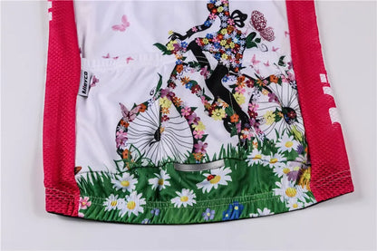 2023 Cycling Jersey Woman Outfits Summer Short Sleeve Clothing Quick Dry Breathable Women&