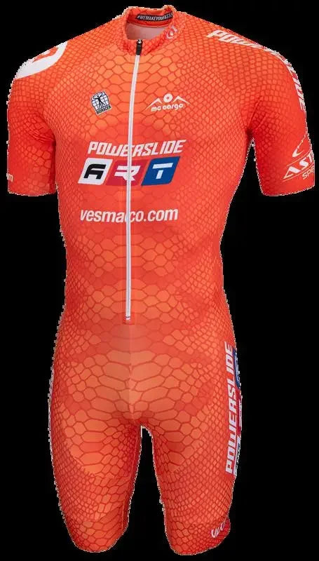Powerslide Inline Racing Skin Suit 2023 Team Custom Racing Speed Inline Roller Skate Triathlon Sets Ciclismo Schaatsen Jumpsuit
