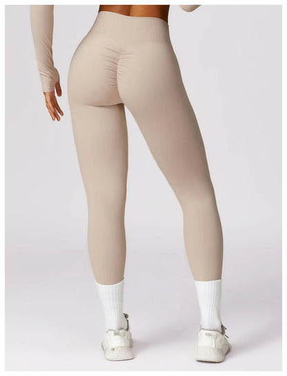 Women Leggings For Fitness High Waist Long Pants Gym Yoga Pants Women Hip Workout Push Up Scrunch Butt Tights Women Clothing