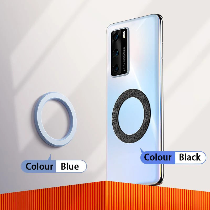 2025 New Universal Magnetic Metal Plate Ring Holder For iPhone 16 15 14 Magnet Wall Mobile Phone Holder Magnetic Car Phone Stand