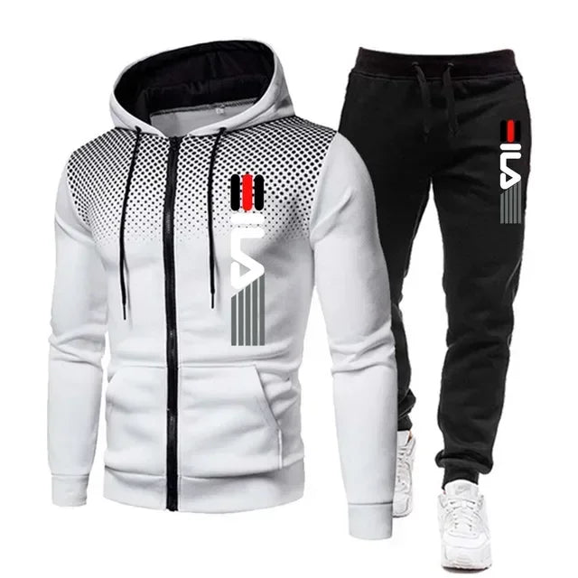 New explosive fashion trend sports suit men&