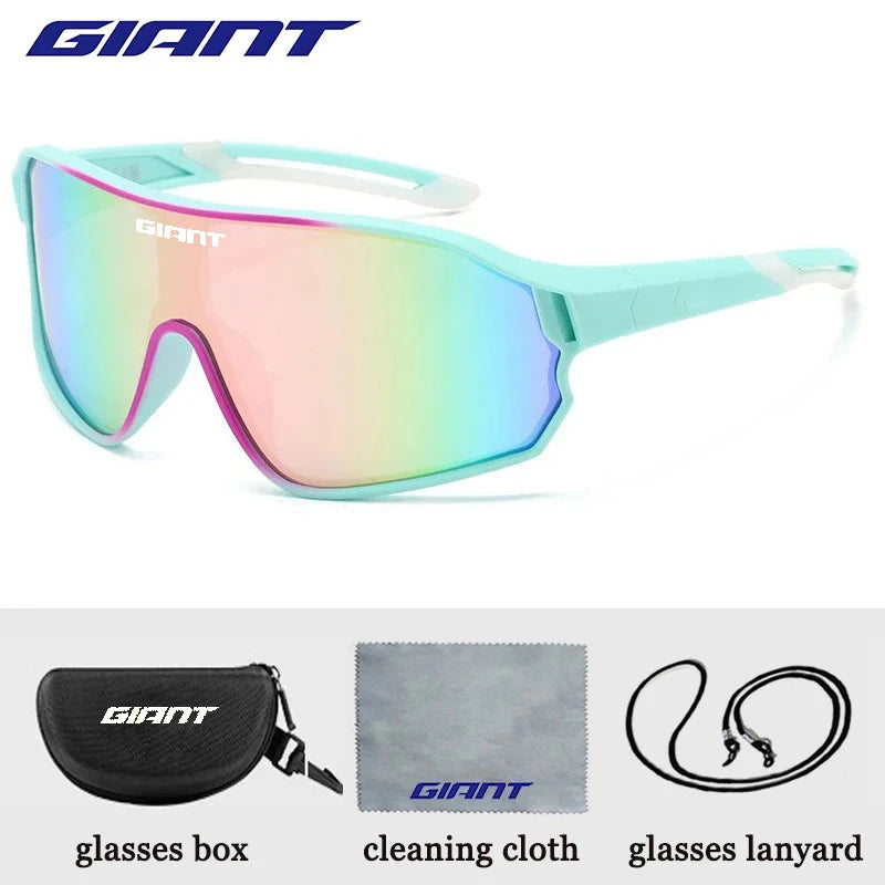 GIANT Cycling Glasses UV400 Anti Fog REVO Lenses HD Clarity MTB/Road Bike sunglasses  men and women