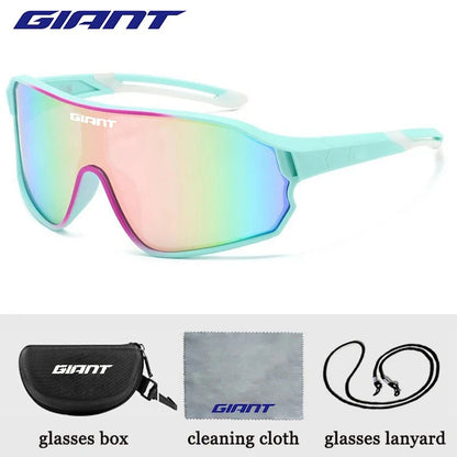GIANT Cycling Glasses UV400 Anti Fog REVO Lenses HD Clarity MTB/Road Bike sunglasses  men and women