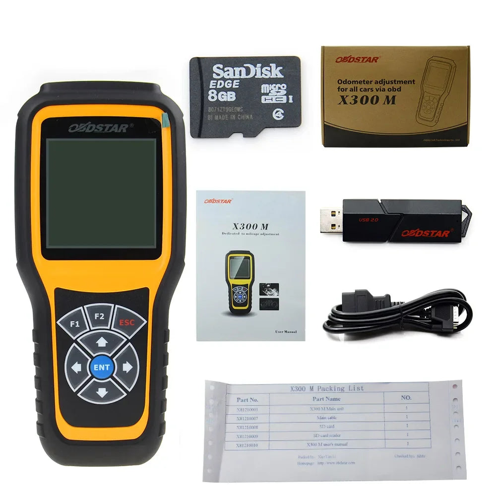2026 Original OBDSTAR X300M OBD2 Car Cluster Calibrate OBDII Diagnostic Tool