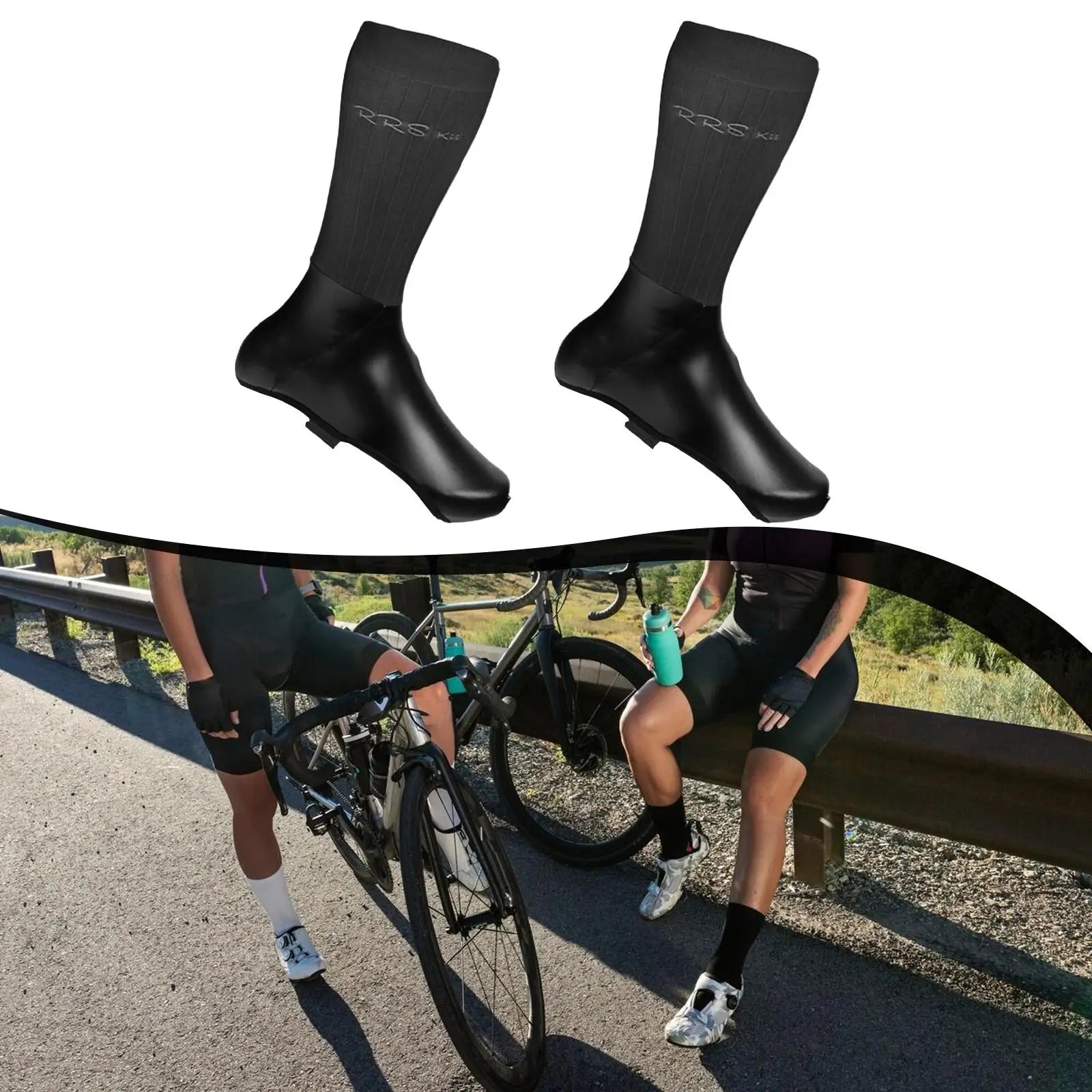 Cycling Shoe Covers Bicycle Overshoes Professional Shoecovers Rainproof Windproof Breathable Protectors for Trip Travel