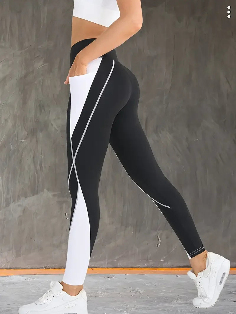 High-Waisted Women Yoga Leggings Butt Lifting Design Slimming&amp;Stylish Workout Pants, Breathable Yoga, Gym, and Outdoor Fitness