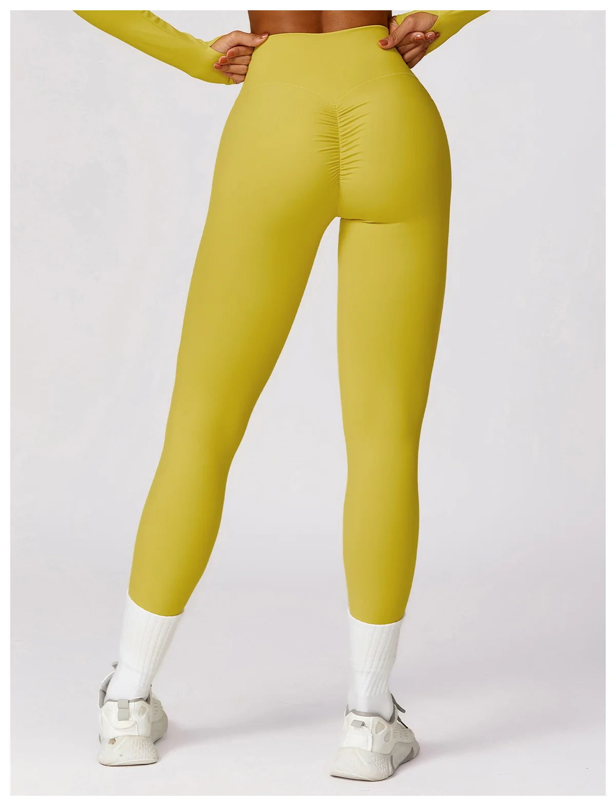 Women Leggings For Fitness High Waist Long Pants Gym Yoga Pants Women Hip Workout Push Up Scrunch Butt Tights Women Clothing