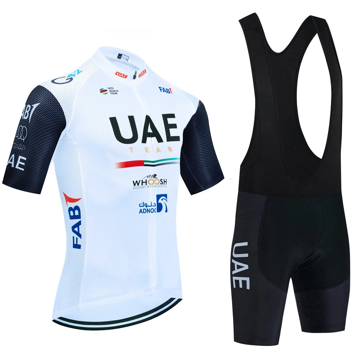 New Black UAE Cycling Maillot Jersey Shorts Men Women Ropa Ciclismo MTB Road Bicycle Jersey Riding Bike T-shirt Pants Clothing